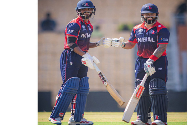 नेपालद्वारा सुधारिएको ब्याटिङलाई निरन्तरता